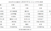 七里河中学6月3日到6月7日学生菜谱公示